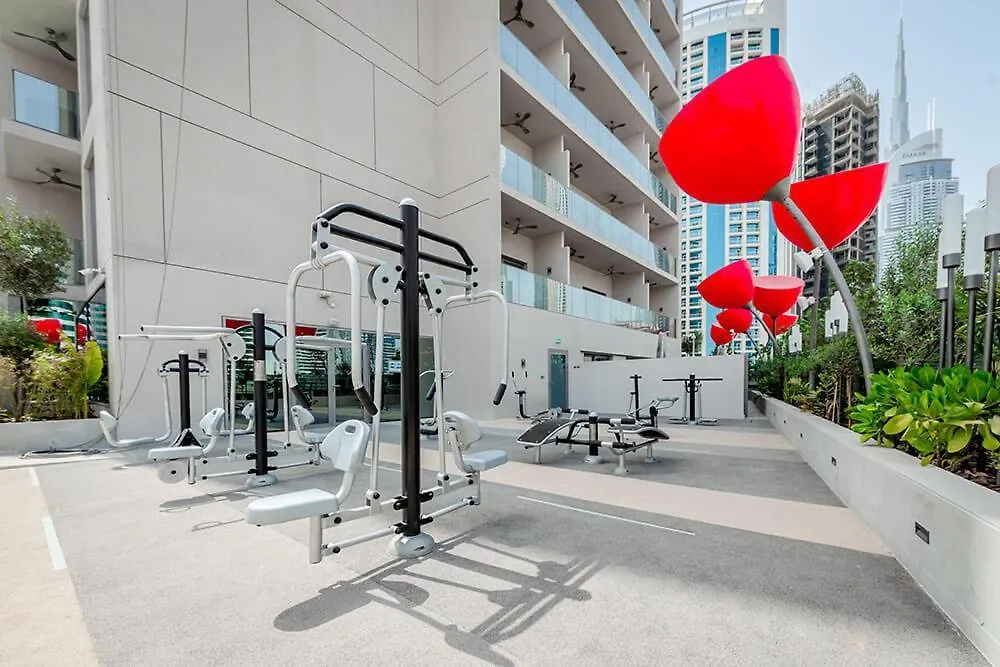 Chic Studio 5 Min Walk To Dubai Mall & Burj