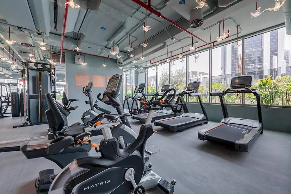 Chic Studio 5 Min Walk To Dubai Mall & Burj Apartament