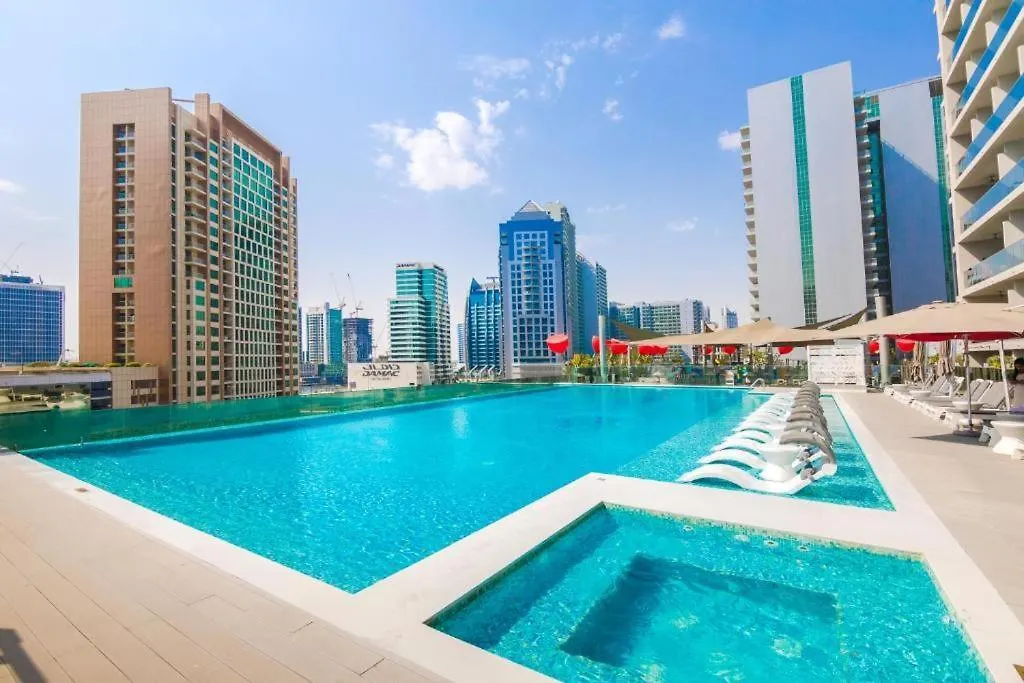 Apartament Chic Studio 5 Min Walk To Dubai Mall & Burj Zjednoczone Emiraty Arabskie