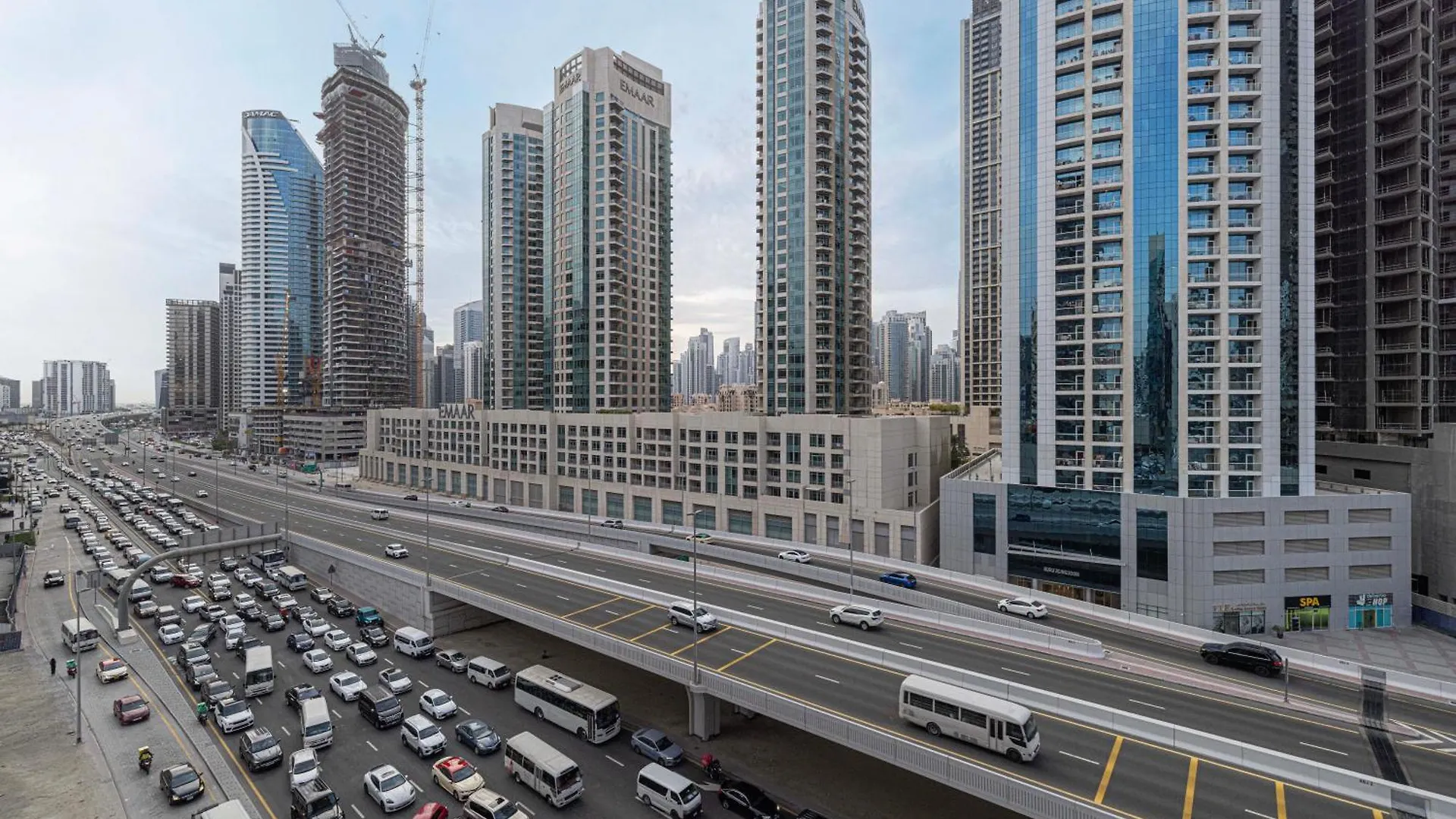 Chic Studio 5 Min Walk To Dubai Mall & Burj 0*,