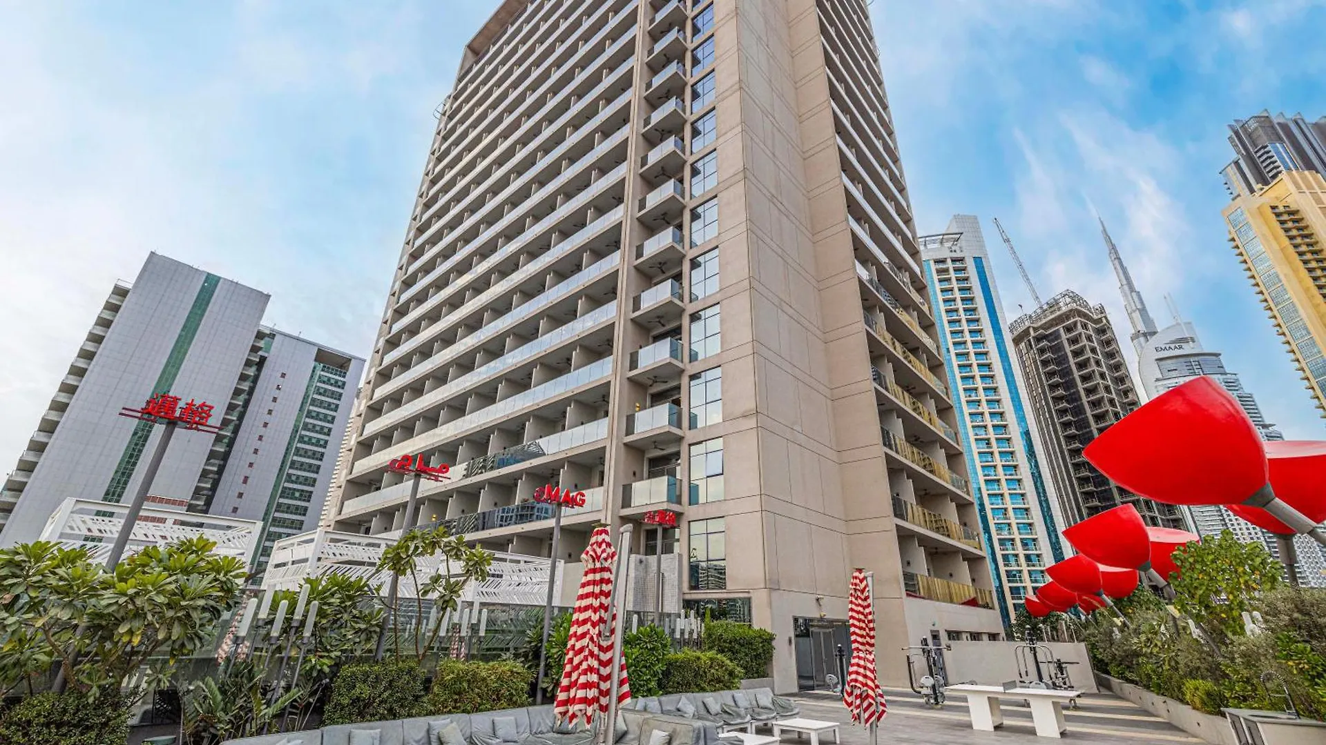 Apartment Chic Studio 5 Min Walk To Dubai Mall & Burj